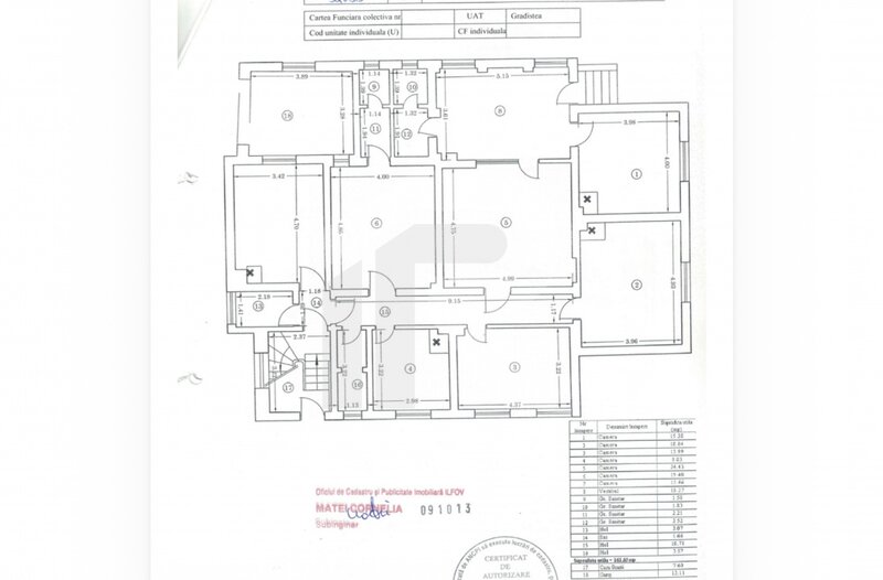 Gradistea, teren si constructie pe malul lacului Caldarusani.